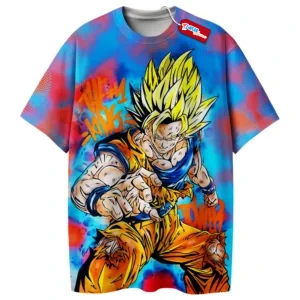 Anime Shirt, Dragon Ball Shirt, GoKu Shirt, Super Saiyan Shirt