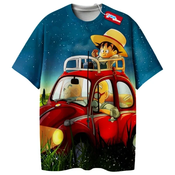 Goku Shirt, Krillin Shirt, Master Roshi Shirt, Dragon Ball Shirt