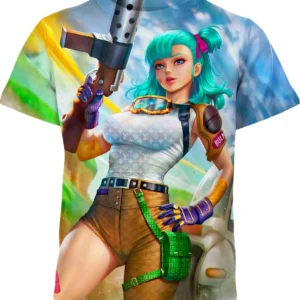 Bulma Shirt, Dragon Ball Shirt, Anime Shirt