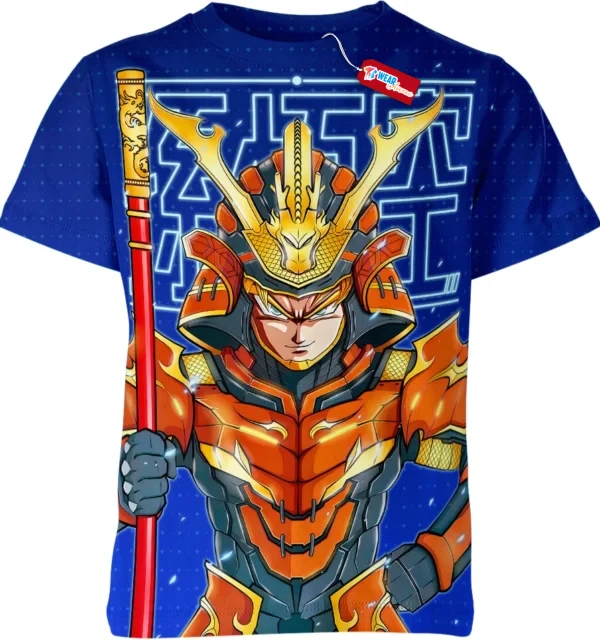 Vegeta Shirt, Dragon Ball Shirt, Samurai Shirt