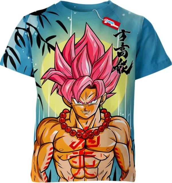 Zamasu Shirt, Goku Black Shirt, Dragon Ball Shirt, Anime Shirt, Super Saiyan Rose Shirt