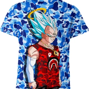 Vegeta Shirt, Dragon Ball Shirt, Anime Shirt