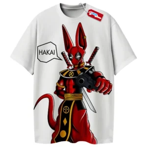 Beerus Shirt, Dragon Ball Shirt, Deadpool Shirt, Anime Shirt