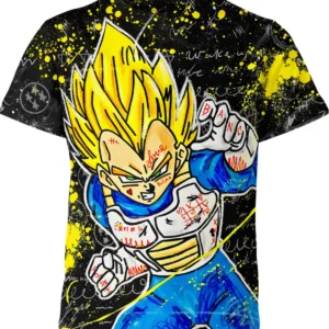 Vegeta Shirt, Dragon Ball Shirt