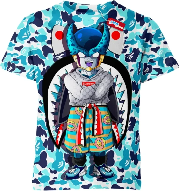 Cell Shirt, Dragon Ball Shirt, Anime Shirt