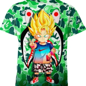 Goten Shirt, Dragon Ball Shirt, Anime Shirt