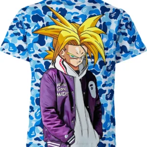 Trunks Shirt, Dragon Ball Shirt, Anime Shirt