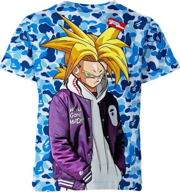 Trunks Shirt, Dragon Ball Shirt, Anime Shirt