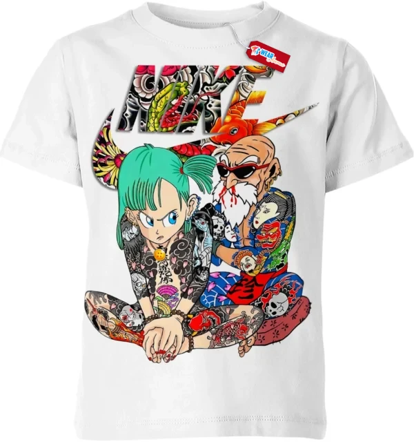 Bulma Shirt, Master Roshi Shirt, Dragon Ball Shirt, Anime Shirt
