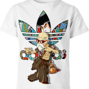 Master Roshi Shirt, Dragon Ball Shirt, Anime Shirt