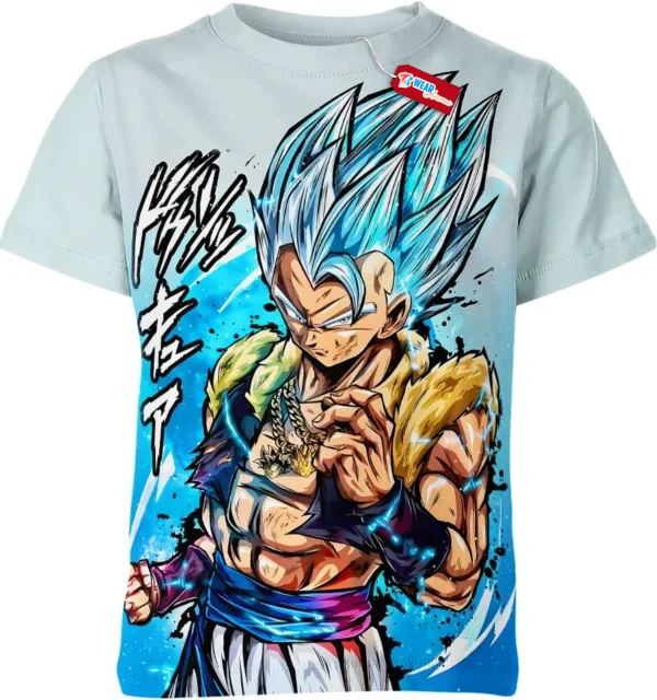 Gogeta Shirt, Dragon Ball Shirt, Anime Shirt, Super Saiyan Blue Shirt