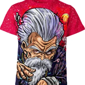 Master Roshi Shirt, Dragon Ball Shirt, Anime Shirt