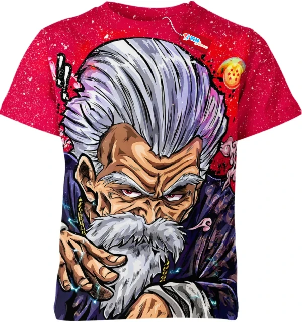 Master Roshi Shirt, Dragon Ball Shirt, Anime Shirt