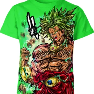 Broly Shirt, Dragon Ball Shirt, Anime Shirt