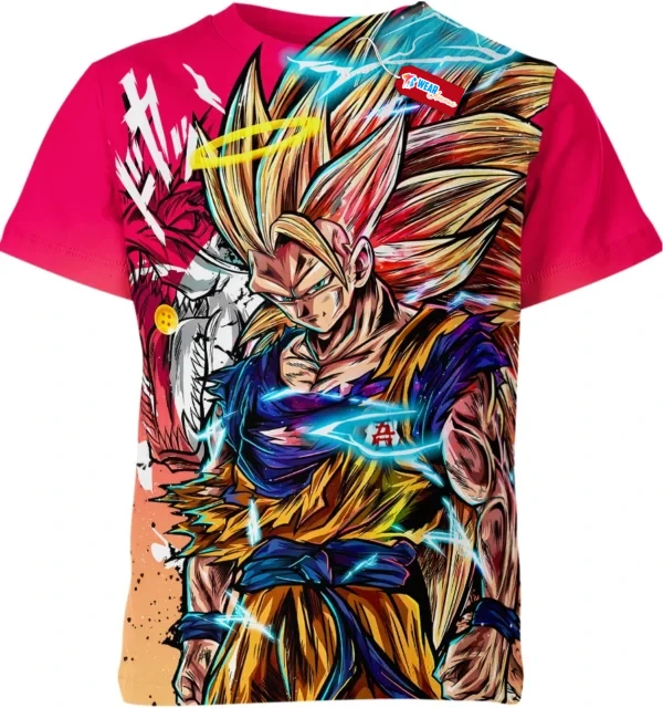 Goku Shirt, Dragon Ball Shirt, Anime Shirt, Super Saiyan 3 Shirt