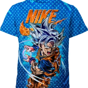 Goku Shirt, Dragon Ball Shirt, Anime Shirt, Perfected Ultra Instinct Shirt