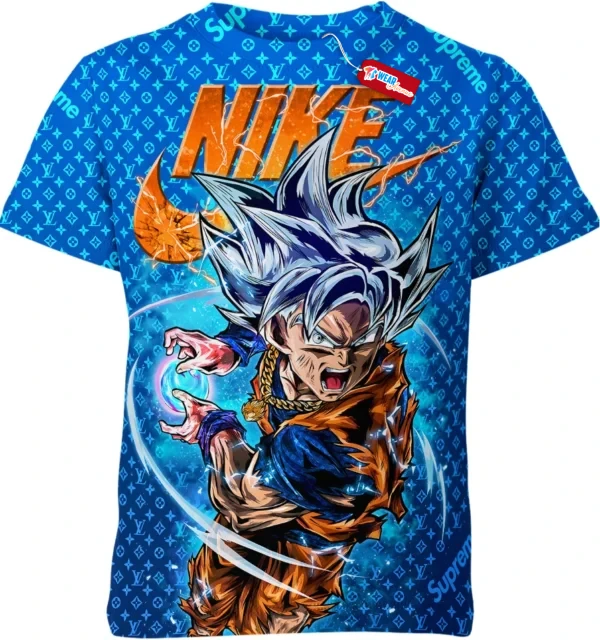 Goku Shirt, Dragon Ball Shirt, Anime Shirt, Perfected Ultra Instinct Shirt