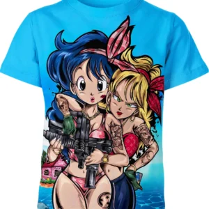 Chi-Chi Shirt, Bulma Shirt, Dragon Ball Shirt, Anime Shirt