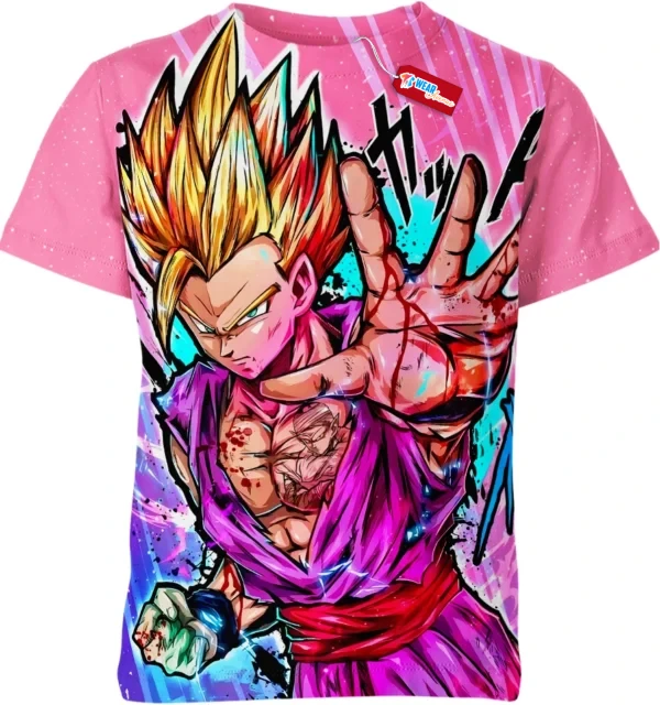 Gohan Shirt, Dragon Ball Shirt, Anime Shirt, Super Saiyan Shirt