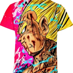 Vegeta Shirt, Dragon Ball Shirt, Anime Shirt
