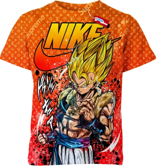 Gogeta Shirt, Dragon Ball Shirt, Anime Shirt, Super Saiyan Shirt