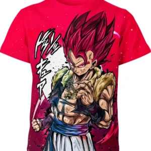 Gogeta Shirt, Dragon Ball Shirt, Anime Shirt, Super Saiyan God Shirt