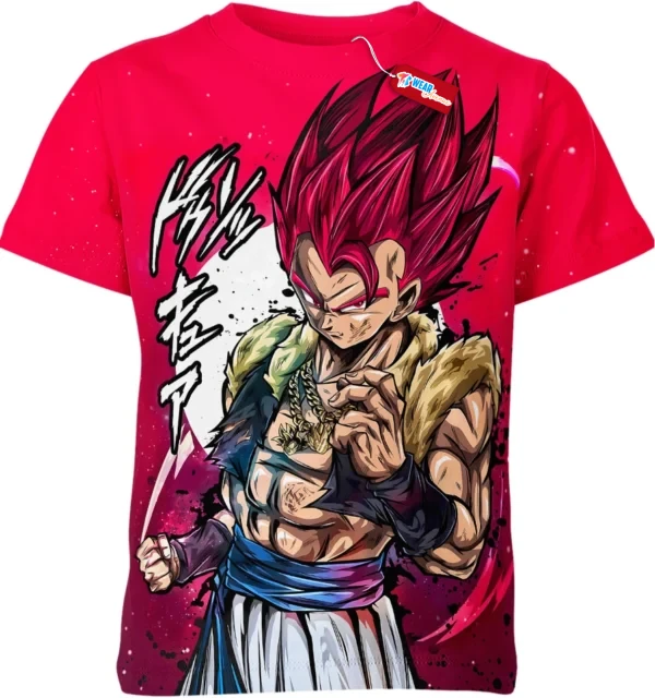 Gogeta Shirt, Dragon Ball Shirt, Anime Shirt, Super Saiyan God Shirt