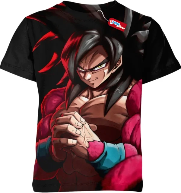 Goku Shirt, Dragon Ball Shirt, Anime Shirt, Super Saiyan 4 Shirt