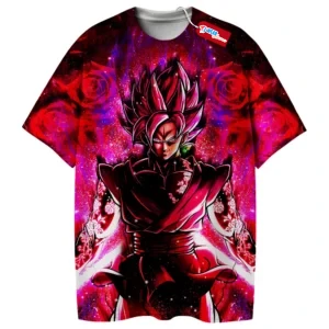 Zamasu Shirt, Goku Black Shirt, Dragon Ball Shirt, Super Saiyan Rose Shirt, Anime Shirt