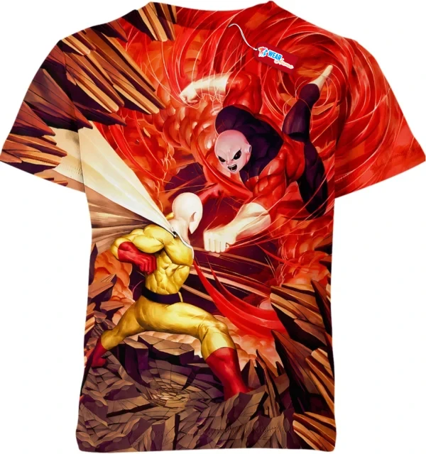Saitama Shirt, Jiren Shirt, Dragon Ball Shirt, One Punch Man Shirt, Anime Shirt