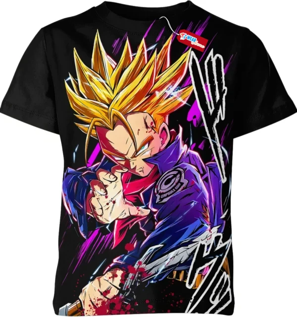 Trunks Shirt, Dragon Ball Shirt, Anime Shirt, Super Saiyan Shirt