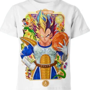 Vegeta Shirt, Dragon Ball Shirt, Anime Shirt