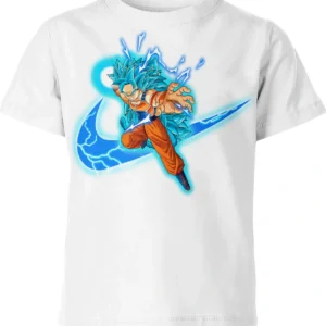 Goku Shirt, Dragon Ball Shirt, Anime Shirt, Super Saiyan Blue Shirt