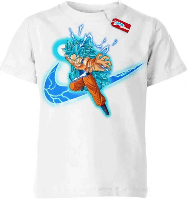Goku Shirt, Dragon Ball Shirt, Anime Shirt, Super Saiyan Blue Shirt