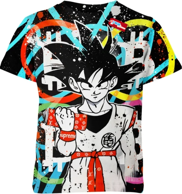 Goku Shirt, Dragon Ball Shirt, Bitcoin Shirt