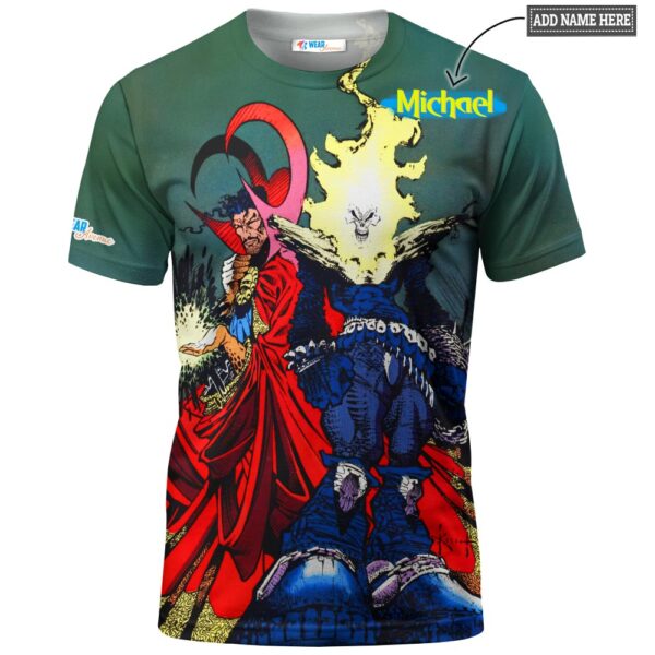 Ghost Rider and Dr.Strange Marvel T-shirt