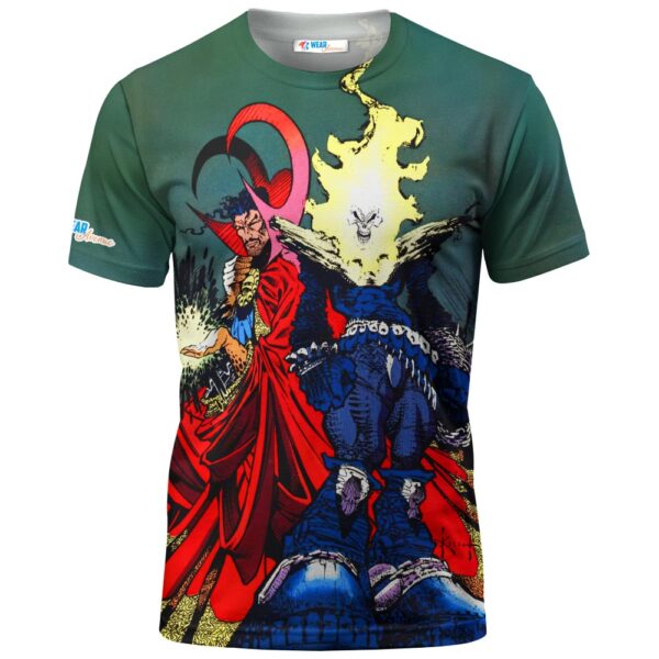 Ghost Rider and Dr.Strange Marvel T-shirt