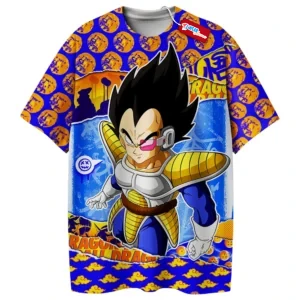 Anime Shirt, Dragon Ball Shirt, Vegeta Shirt