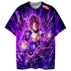 Anime Shirt, Dragon Ball Shirt, Vegeta Shirt