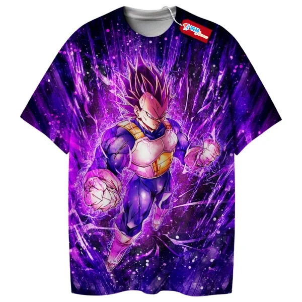 Anime Shirt, Dragon Ball Shirt, Vegeta Shirt