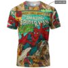 Spider Man Retro Marvel Comics T shirt (1)