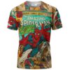 Spider Man Retro Marvel Comics T shirt (2)