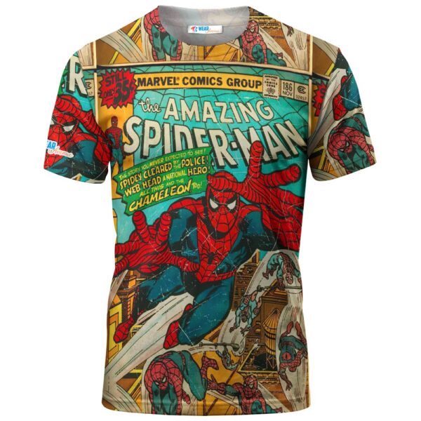 Spider-Man Retro Marvel Comics T-shirt