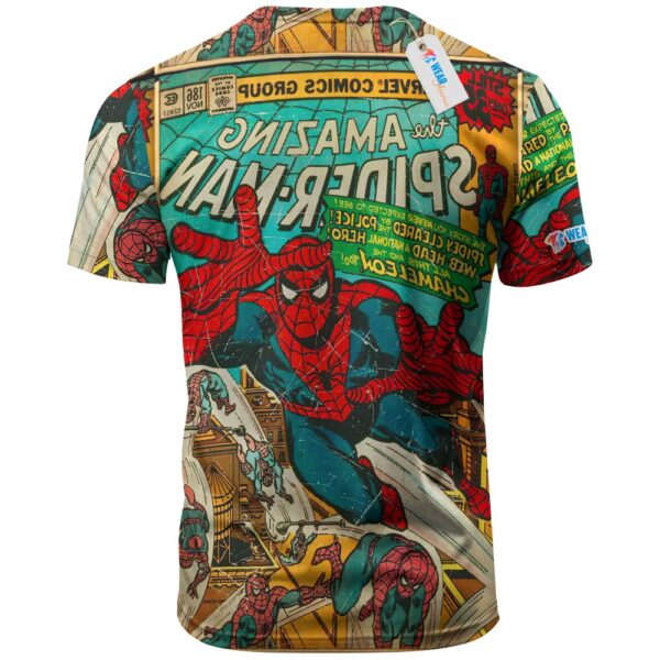 Spider-Man Retro Marvel Comics T-shirt