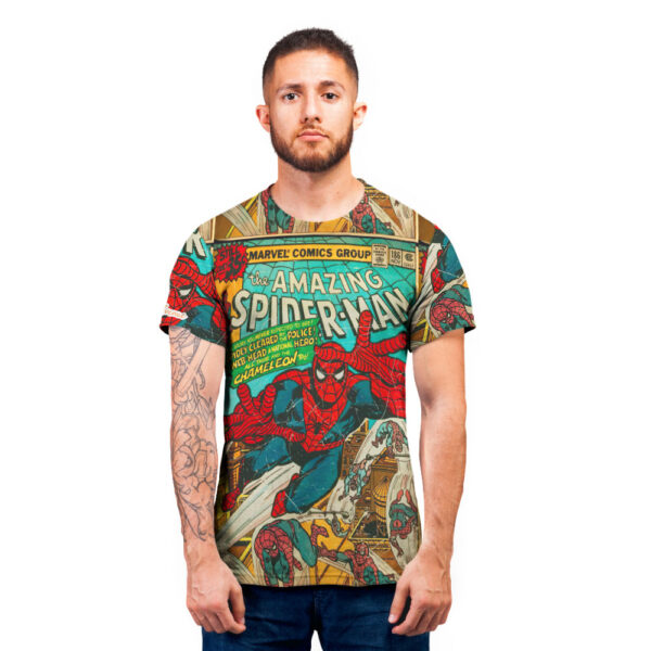 Spider-Man Retro Marvel Comics T-shirt