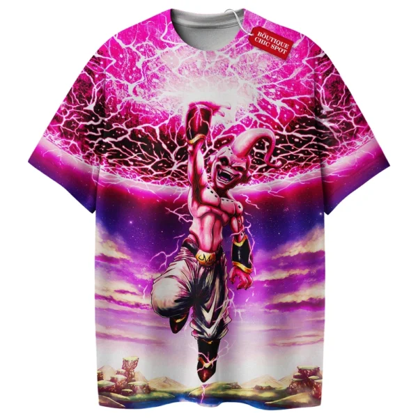 Anime Shirt, Dragon Ball Shirt, Majin Buu Shirt