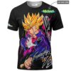 Trunks Shirt, Dragon Ball Shirt, Anime Shirt, Super Saiyan Shirt (1)