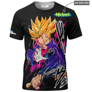 Trunks Shirt, Dragon Ball Shirt, Anime Shirt, Super Saiyan Shirt