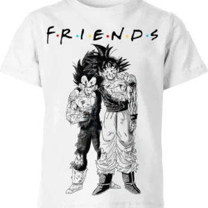 Goku Shirt, Vegeta Shirt, Dragon Ball Shirt, Anime Shirt, Friends Shirt