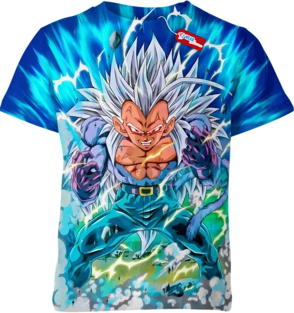 Vegeta Shirt, Dragon Ball Shirt, Anime Shirt, Super Saiyan 4 Shirt